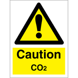 Varning CO2