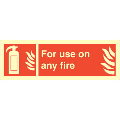 För användning på vilken eld som helst