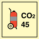Hjulbrandsläckare CO2 - 45