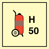 Hjulbrandsläckare H 50