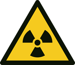 Radioaktiva ämnen Varningsskylt A356VNB