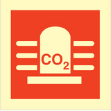 CO2 med roterande ljus