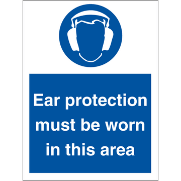 Hörselskydd måste bäras