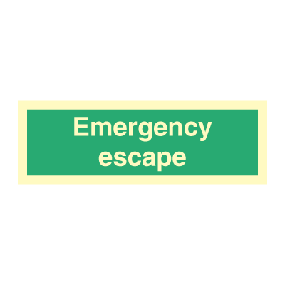 Emergency Escape - Riktningsskyltar