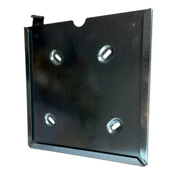 30 x 30 cm skylthållare för ADR-faromeddelande på aluminiumplåt