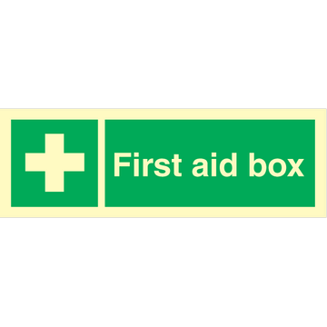 Första hjälpen-låda