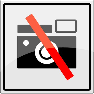 Fotografering förbjudet