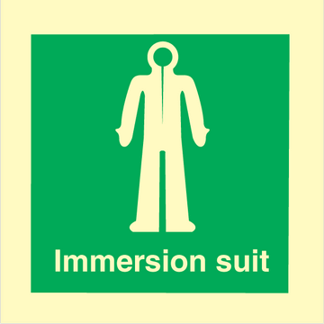 Immersion Suit - Fotoluminescerande Stel - 150 x 150 mm