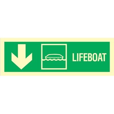 Livbåtspil ner till vänster