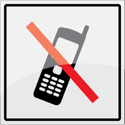 Mobiltelefoner förbjudna