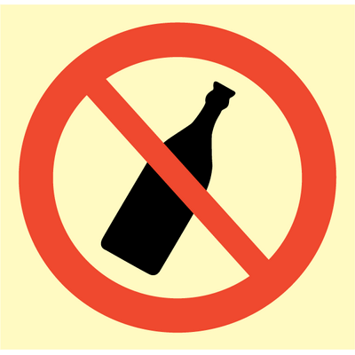 Inga flaskor tillåtna