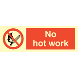 Inget varmt arbete