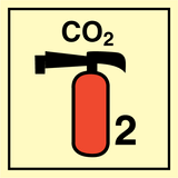 Bärbara brandsläckare CO2