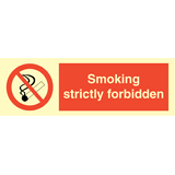 Rökning strängt förbjuden